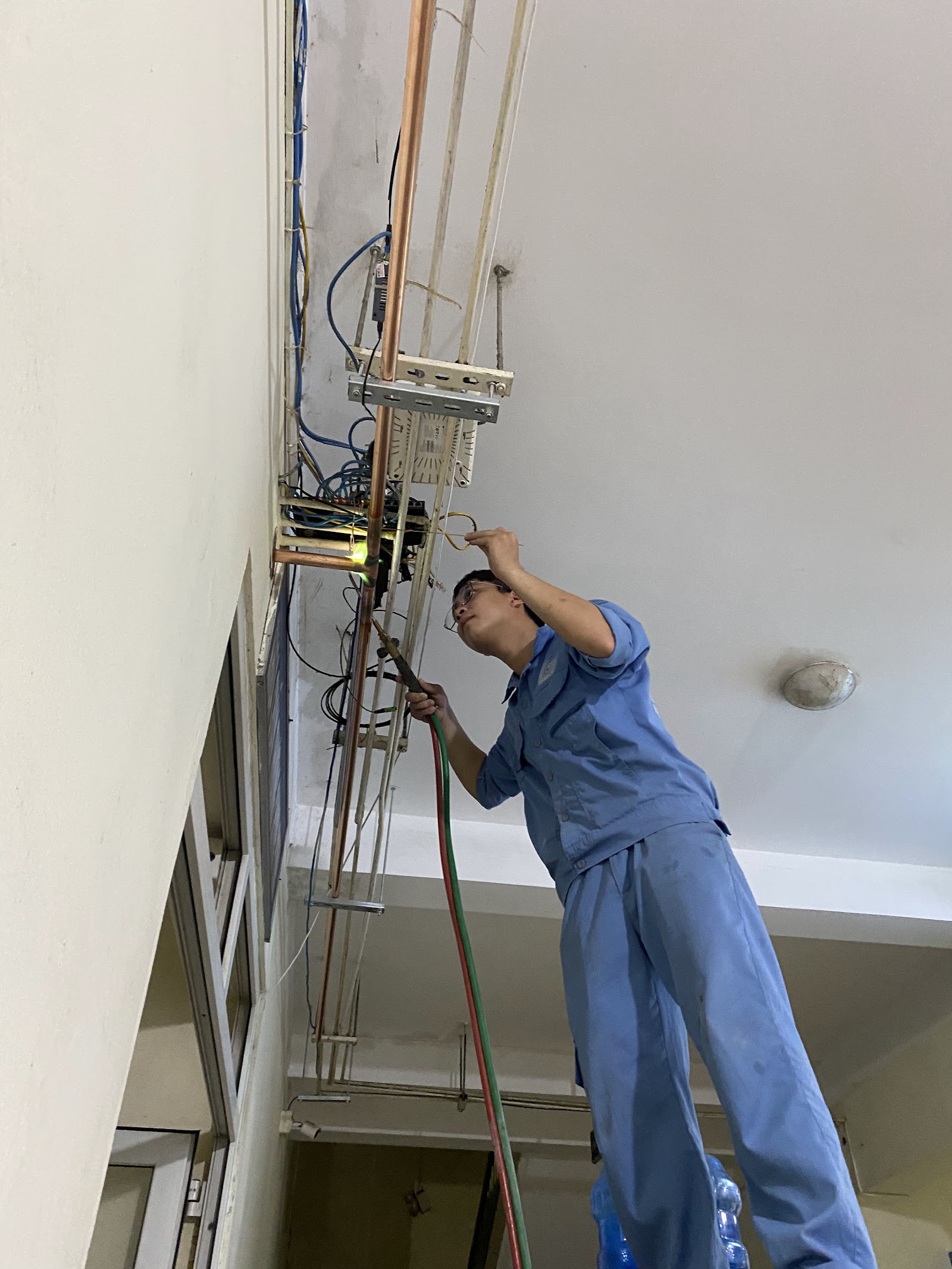 VMG thi công hệ thống khí y tế tại Bệnh viện Đa khoa Đức Giang - hạng mục 2