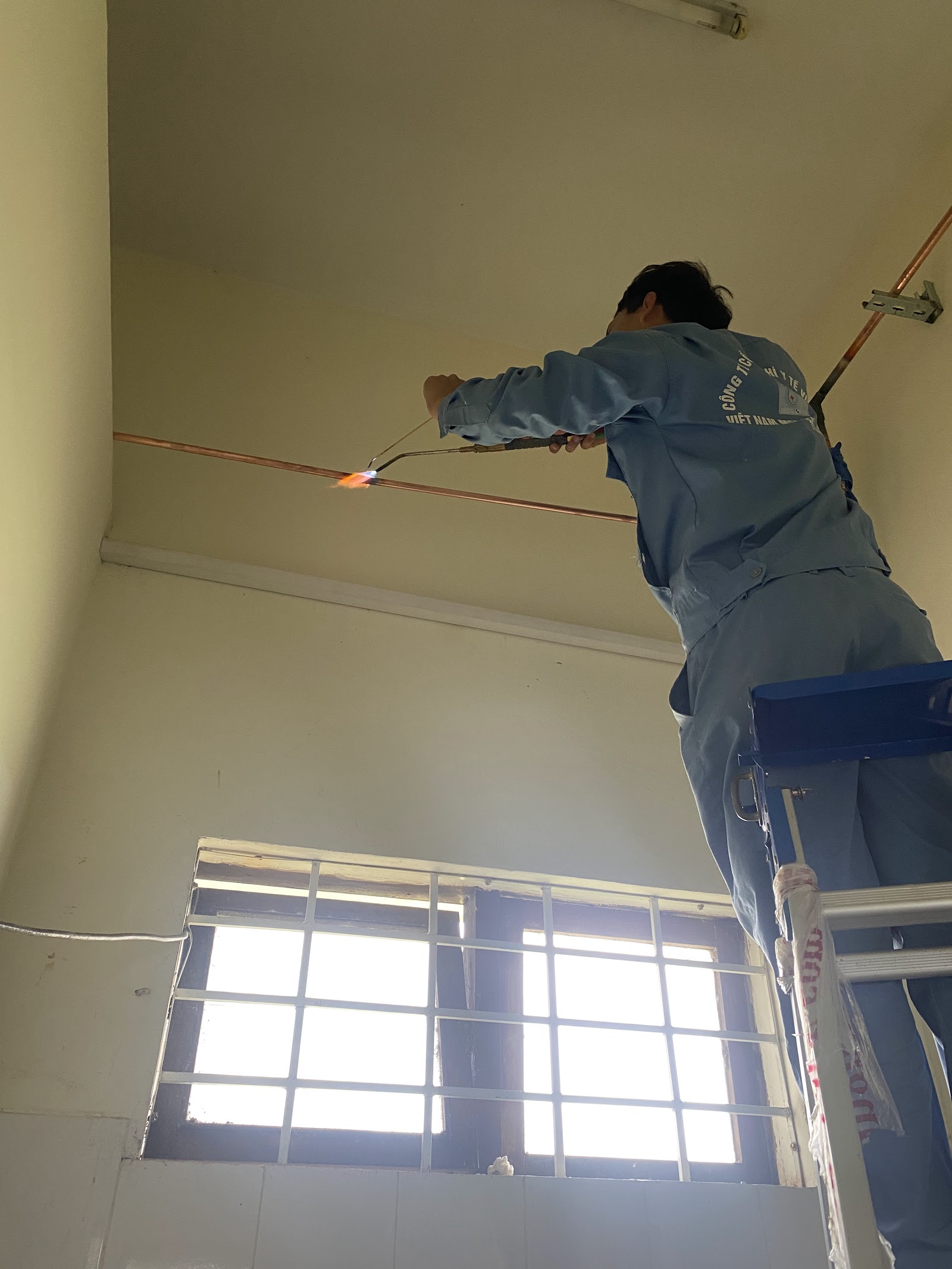 VMG thi công hệ thống khí y tế tại Bệnh viện Ung Bướu Hà Nội - hạng mục 1