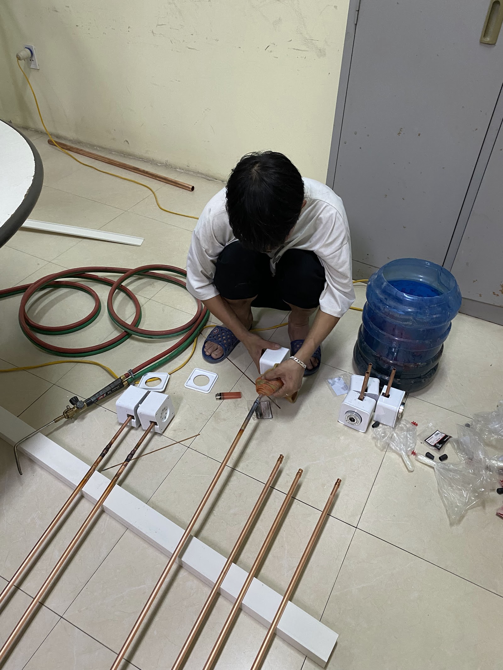 VMG thi công hệ thống khí y tế tại Bệnh viện Tim Hà Nội - hạng mục 1