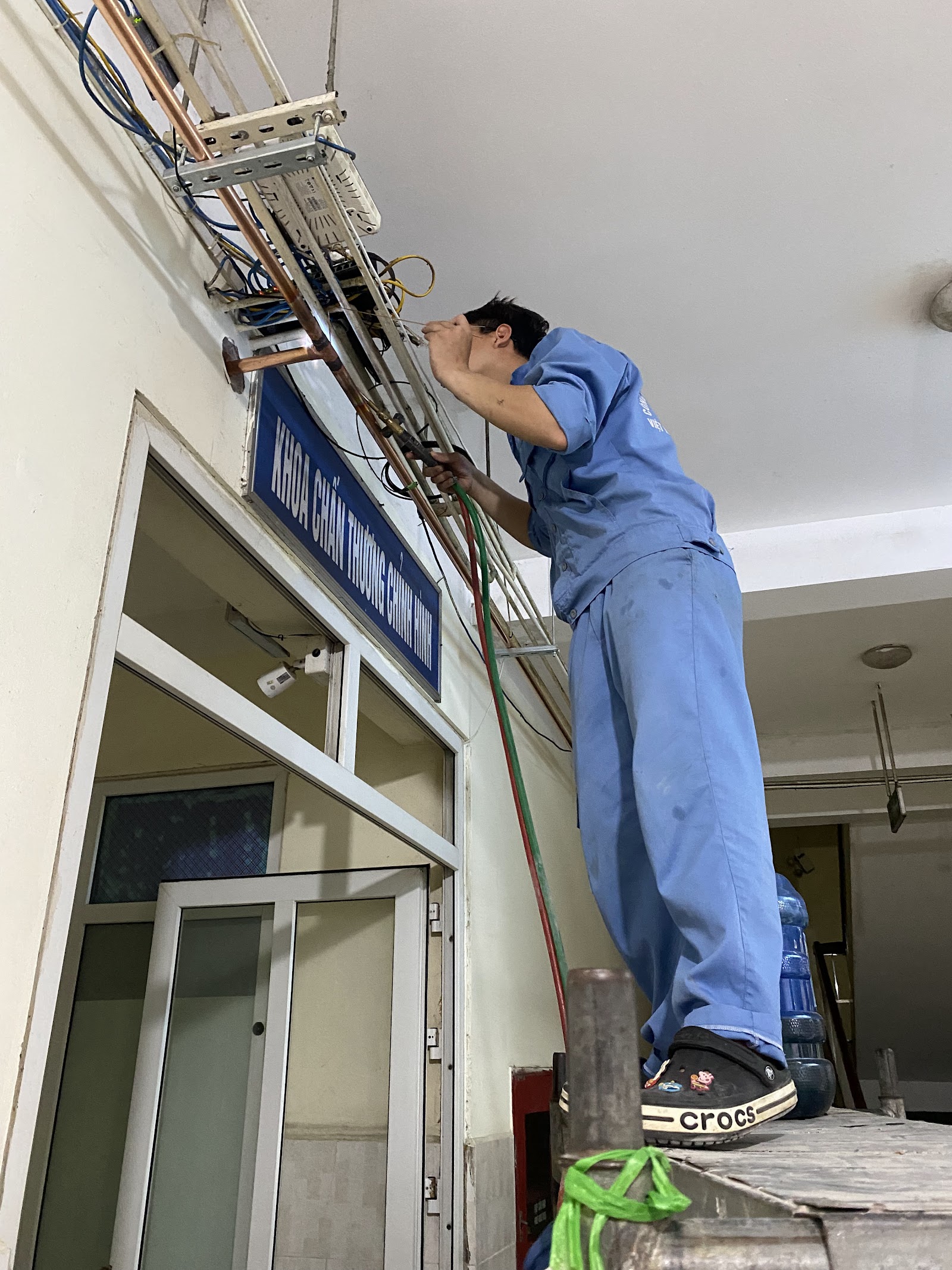 VMG thi công hệ thống khí y tế tại Bệnh viện Ung Bướu Hà Nội - hạng mục 2